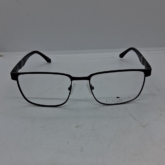 NWOT Rxable Mens Chesterfield CH82XL Black Eyeglass Frames